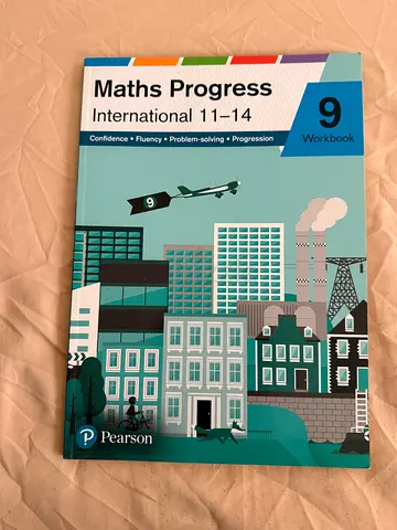Pearson Maths progress workbook 9