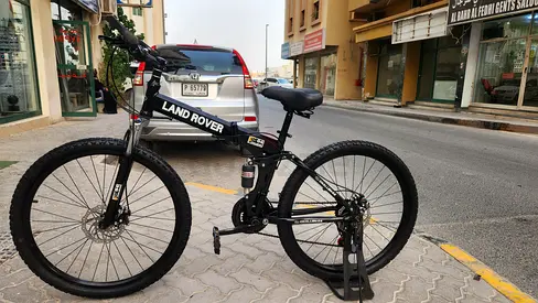 Land Rover bi cycle 26 size 21 speed shimano giyar folding