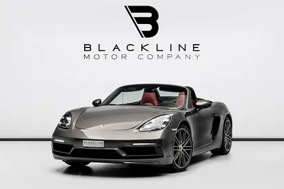 SUMMER STARTS NOW | EXCLUSIVE DEAL BY BLACKLINE, 2025 Porsche Boxster,  Agency Warranty, GCC