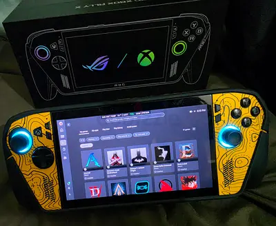 Xbox Rog Ally X + Dbrand Killswitch