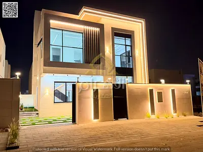 With a luxurious swimming pool and super deluxe finishing | Own a luxury villa in Al Zahia, Ajman |