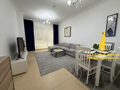 Luxury apartment for monthly rent - one bedroom and a hall with a balcony open view, fully furnished new super deluxe furniture, with a fully equipped