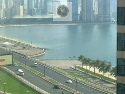 اكبر مساحة ثلاث غرفة وصالة | تشطيب فندقي | تكيف مجانا | باركينغ اوتوماتيك | جيم مسبح مجانا | غرفة خادمة ماستر