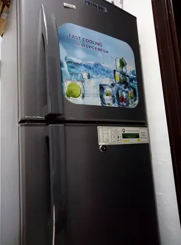 Used double-door refrigerator - good working condition