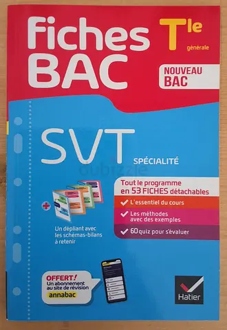 Fiches BAC SVT - Spécialité (French Bac revision guide)
