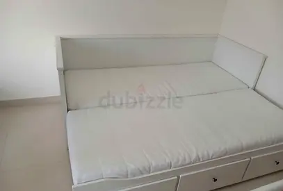 Ikea hamnes day bed with 2 mattress and 3 store Drawer