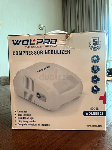 Wolpro Compressor Nebulizer - (Complete Kit in Box) ( only used 2 times)