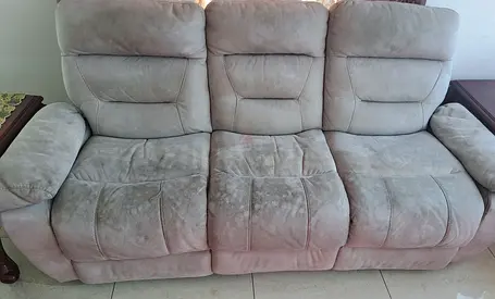 Gray comfortable bed sofa