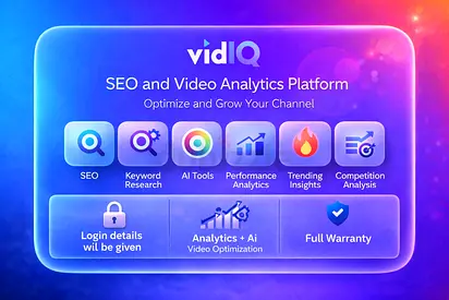 vidIQ Boost Plan – YouTube Growth  SEO Tools for Your Youtube Business