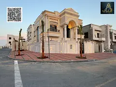 Own a classic villa in Ajman/Al Helio - Super Deluxe finishes - Corner of two streets.