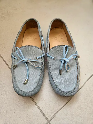 Sacoor Womens Casual Driver Shoes - Size 38 - Light Blue colour