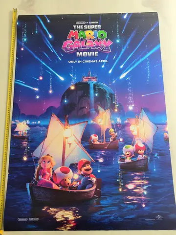 Super Mario Galaxy Original Poster