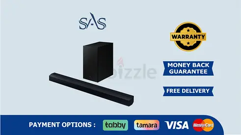 Samsung Soundbar 2.1 ch | Subwoofer | New - Free Delivery | Warranty | HW-C450