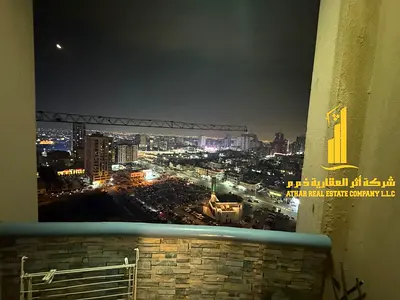Furnished studio apartment for rent in Ajman, clean and tidy furniture - Al Nuaimiya 1 - Al Nuaimiya Towers C - all bills and internet included