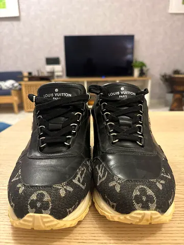 Louis Vuitton Monogram Run Away Sneakers - Size 44