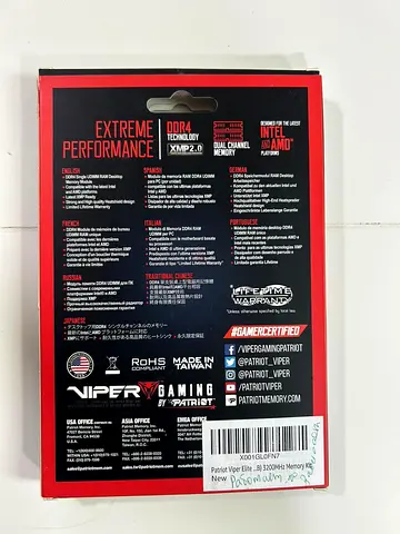 Patriot Viper Elite II DDR4 3200MHz RAM Kit