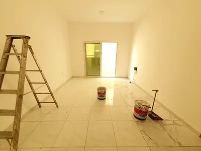 NO DEPOSIT CASH 1BHK WITH 2 BALCONY WITH 2 WASHROOMS IN MUWAILEH