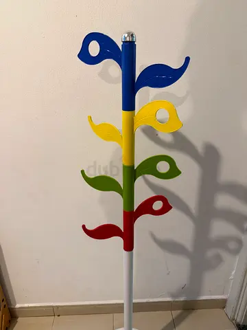 Colorful Kids Standing Coat Rack