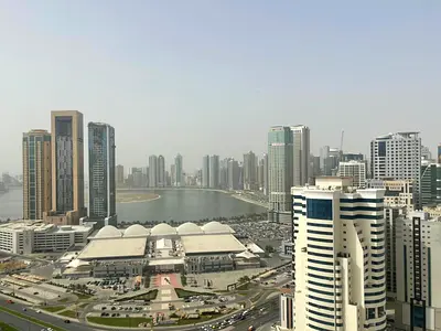 Spacious 2BR + Maid's Room for Rent in Al Taawun | Open View & Inside Parking