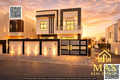 🏡 فيلا للبيع في الزاهية – عجمان | موقع مميز | على شارع وسكة | قريبة من شارع محمد بن زايد