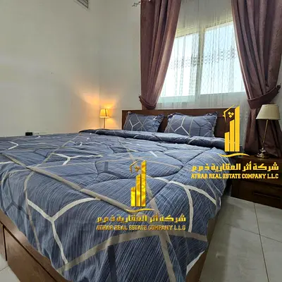 للإيجار الشهري بعجمان – شقه فاخره غرفه وصاله بأطلاله مفتوحه مميزه الشقه مفروشه بالكامل فرش جديد راقي جدا بمطبخ مجهز بالكامل بأحدث الأجهزه بموقع مميز