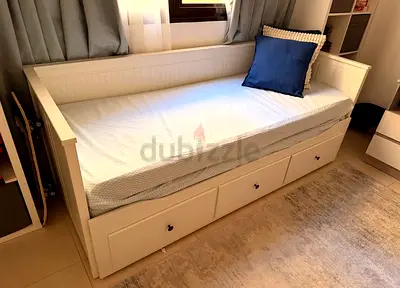 Ikea Day bed with two mettreses available in perfect condition