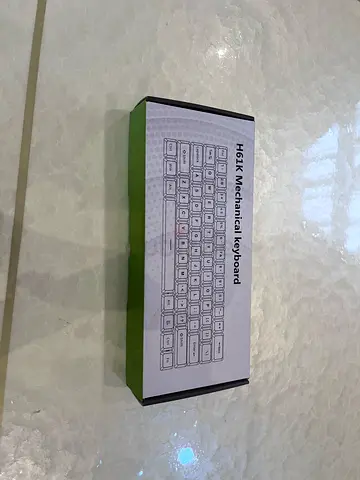 New untouched gaming keyboard with full RGB working light and responsive keyboard words