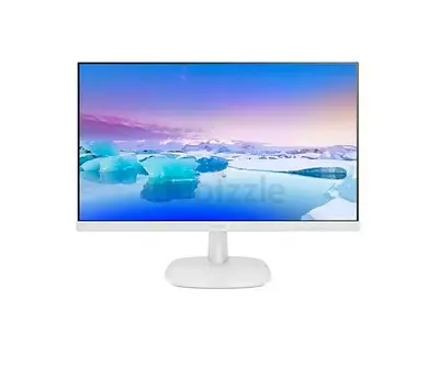 PHILIPS Slim 24-inch Full HD Computer Monitor — White