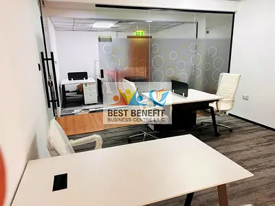 The Most Elegant and Specious Brand New Serviced Office for Rent – 125 Sq. Ft. in Deira || 18k to 45k || Direct from Owner||