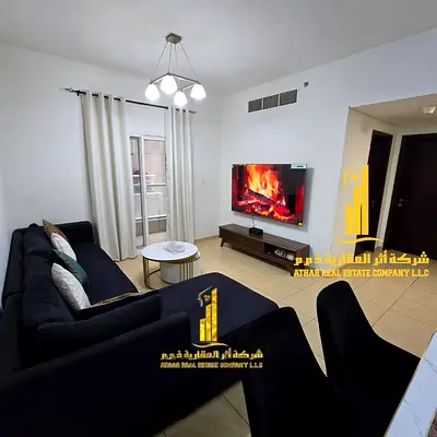 🏡 Luxurious 1BHK Fully Furnished Monthly Rental in Paris Tower – Al Nuaimiya 2 ✨ 🔹 Experience elegance and comfort in a premium residential tower lo