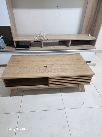 Center Table and TV Trolley