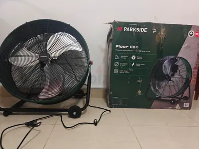 PARKSIDE Industrial Floor Fan 330W 58cm High Power Air Cooler Fan – New
