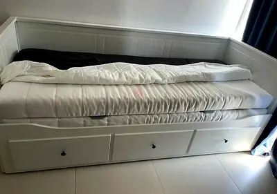 Ikea Day bed with two mettreses available in perfect condition