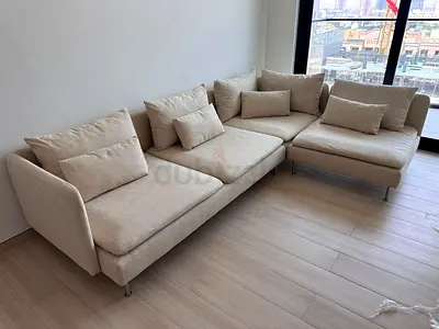 IKEA Soderhamn Corner Sofa Beige Excellent Condition