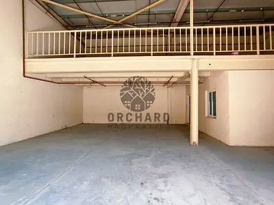 Good location 2800 sqft warehouse with mezzanine with 26kw electricity yearly rent 120k