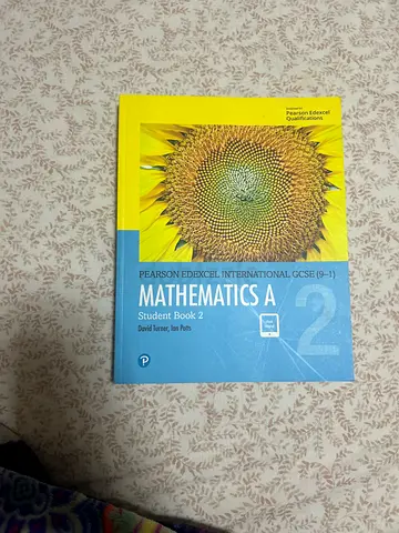 Pearson Edexcel International GCSE (9-1) Mathematics A Student Book 2 (Blue) - Used