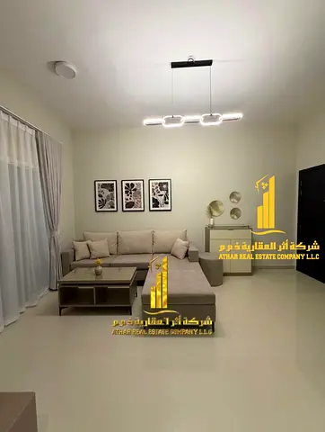 ✨ The most luxurious furnished one-bedroom apartment for monthly rent in Ajman - Al Jurf 2 - near Al Aqsa School ✔️ Includes bills and internet ⚡📶