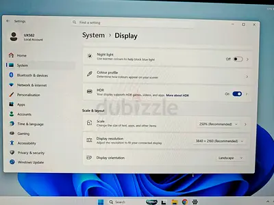 Asus zenbook pro duo gaming RTX3070 4k touch