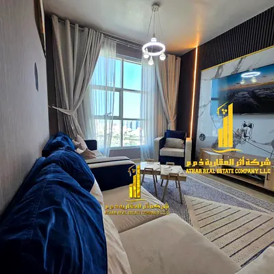 للايجار غرفه وصاله مفروشه بعجمان بفرش نظيف ومرتب _ النعيميه 3   _ ابراج السيتي تاور _ شامل جميع الفواتير والانترنت _  مفروش بالكامل بأثاث أنيق