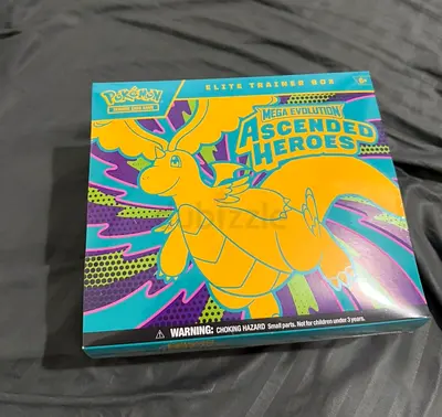 Pokemon TCG: Ascended Heroes Mega Evolution Elite Trainer Box (sealed)
