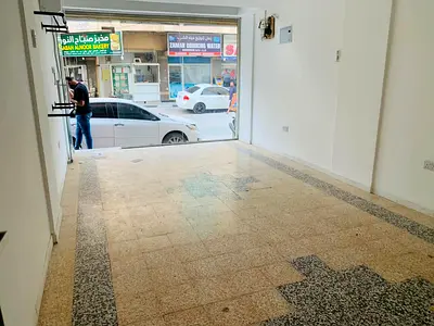 Best shop for annual rent on Ajman Corniche, two floors, excellent space.