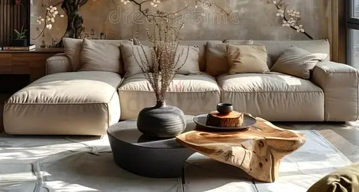 Elegant comfortable 4 seater L shape Sofa