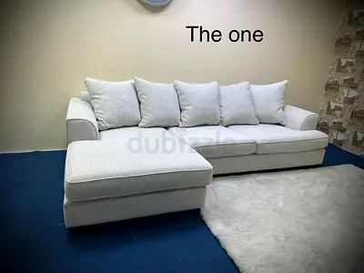 Like new condition the one brand Kingston lshape sofa