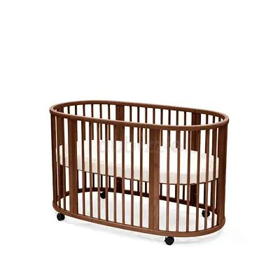 Stokke Baby Crib with Wheels - Convertible Bassinet/Cradle and set of changing table