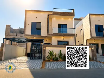 Luxury villa in a prime location in Al Yasmin, 5 rooms an roof with panoramic views, embodying a sophisticated lifestyle.