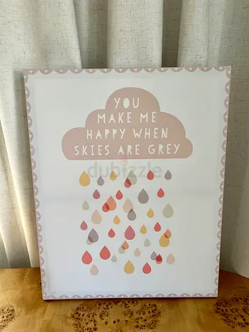 Baby room decor 3 items