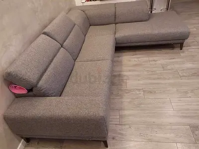 Natuzzi premium quality L shape sofa