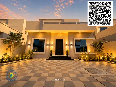Own a villa for your current rent with a small down payment in Al Zahia, 3 bedrooms and terrace, registration fees included