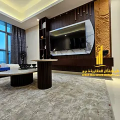 The most luxurious 1 room and hall, with balcony open view, Fully Furnished New, With a gym, swimmin