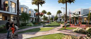 Single row 4 bedroom villa